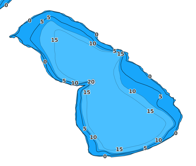 Little Wolf Lake - Fishing Points