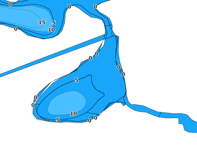 Little Woman Lake - Fishing Points