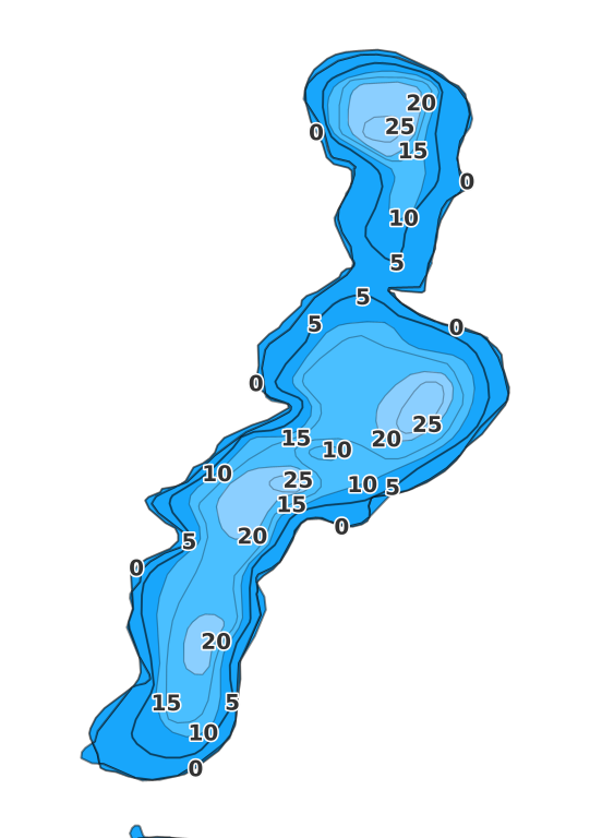 Long Lake - Fishing Points