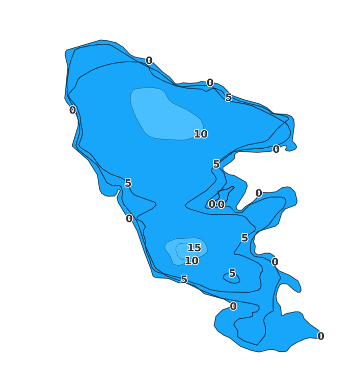 McKenzie Lake - Fishing Points