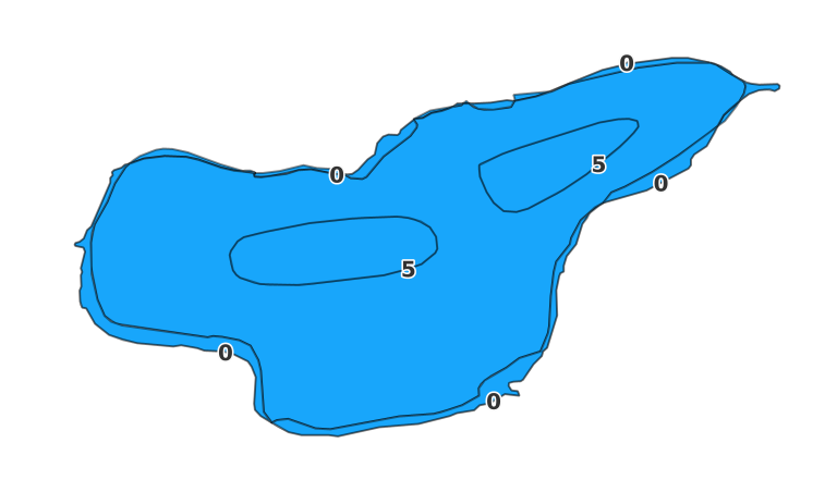 Mud Lake - Fishing Points