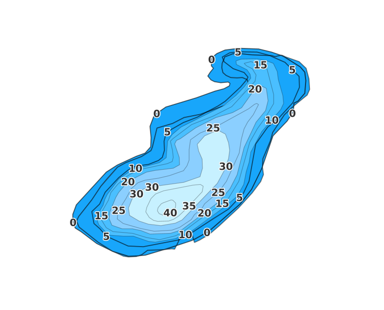 Ochotto Lake - Fishing Points