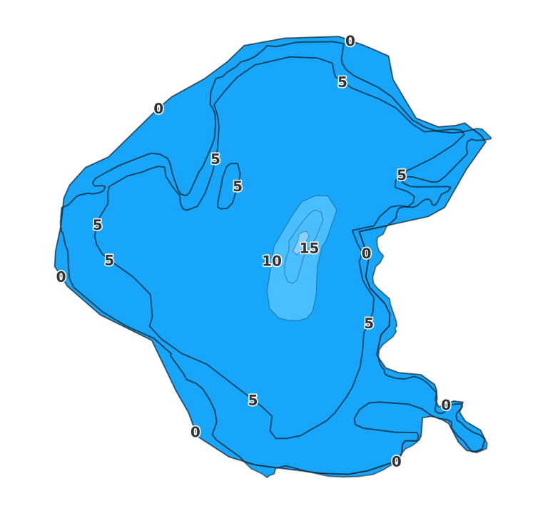 Otter Lake - Fishing Points
