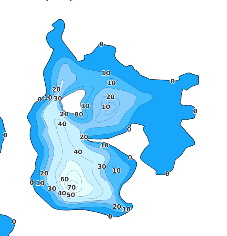 Ox Lake - Fishing Points