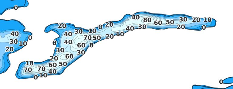 Star Lake - Fishing Points