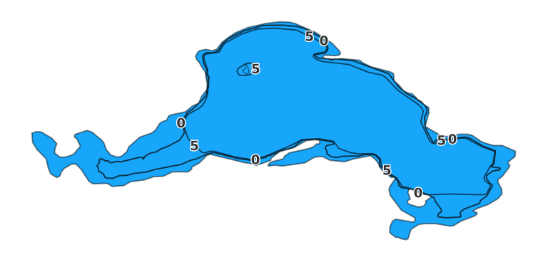 Stinking Lake - Fishing Points