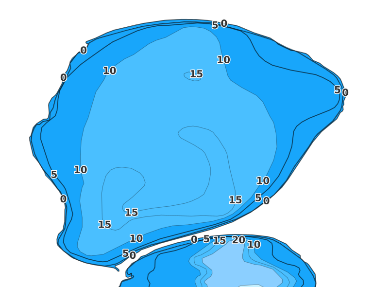 Villard Lake - Fishing Points