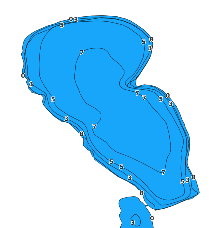Willmert Lake - Fishing Points