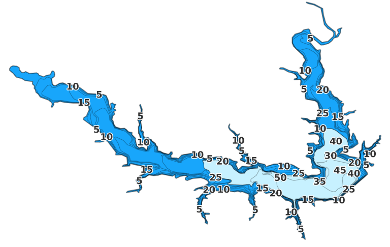 Hugh Butler Lake coverage - Fishing Points