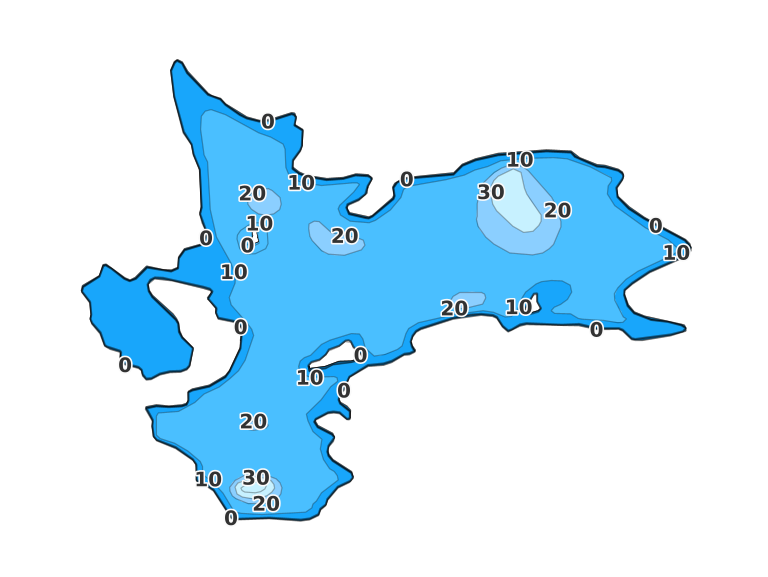 Back Pond coverage - Fishing Points