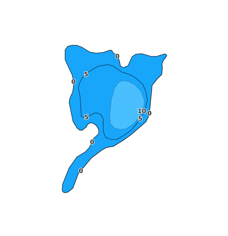 Bacon Pond coverage - Fishing Points