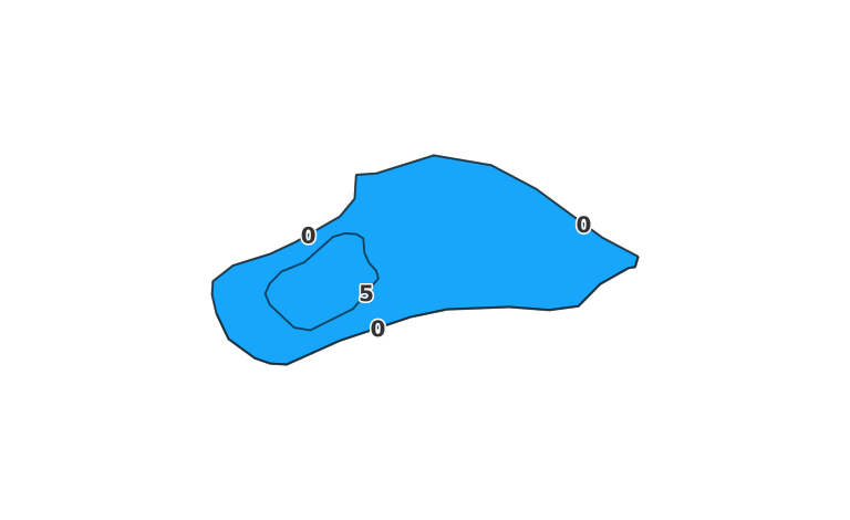 Badger Pond coverage - Fishing Points