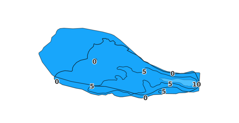 Basin Brook Reservoir coverage - Fishing Points