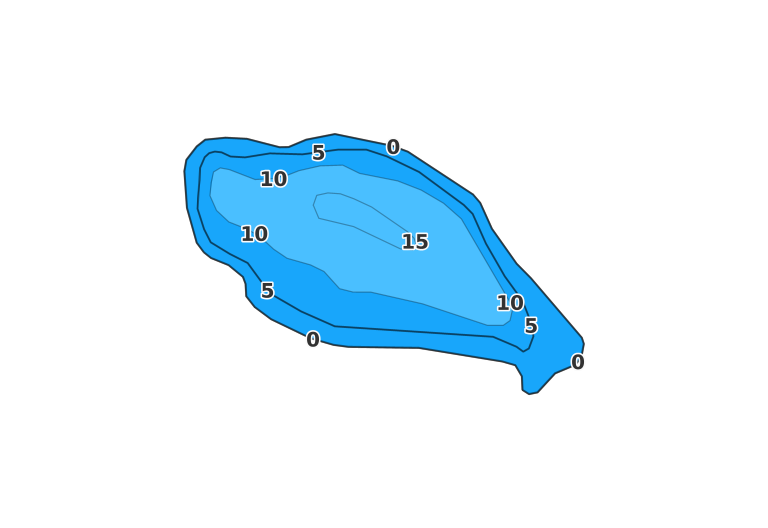 Bear Pond coverage - Fishing Points