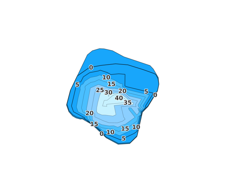 Bear Pond coverage - Fishing Points