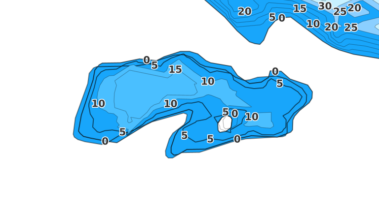 Billings Pond coverage - Fishing Points