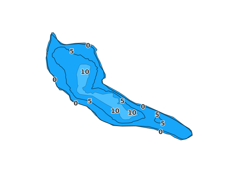Chalk Pond - Fishing Points
