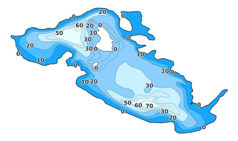 Lake Waukewan - Fishing Points