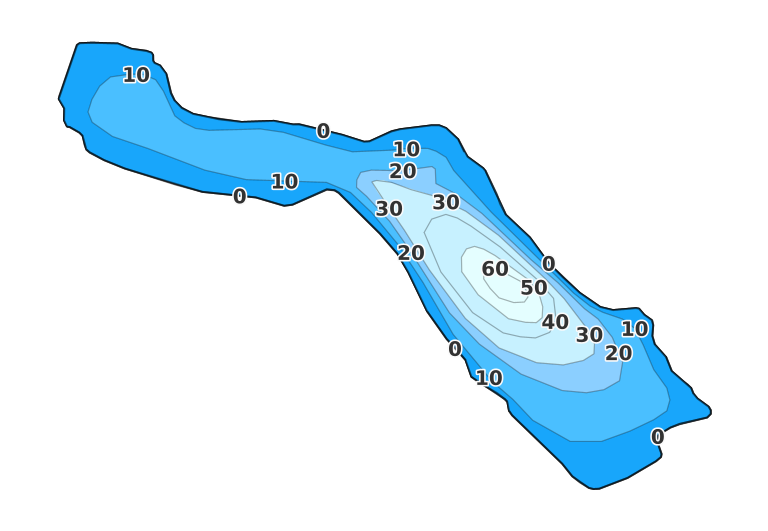 Lake Winnepocket - Fishing Points