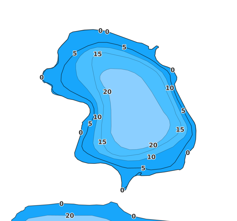 Little Dan Hole Pond - Fishing Points