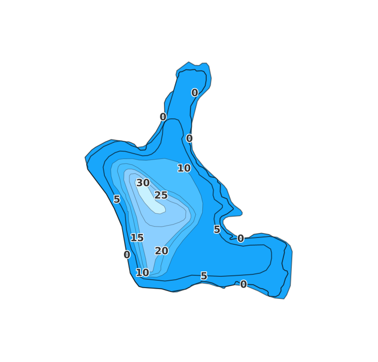 Wachipauka Pond - Fishing Points