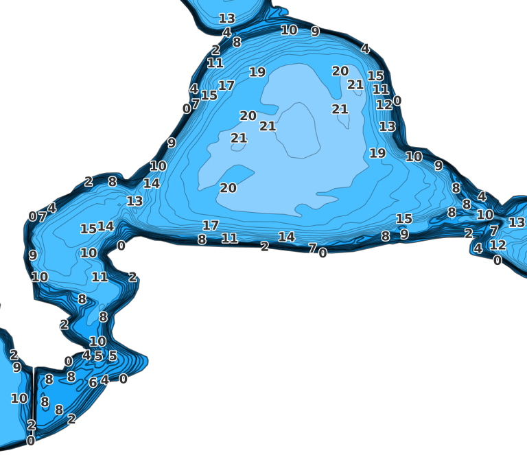 Antelope Lakes coverage - Fishing Points