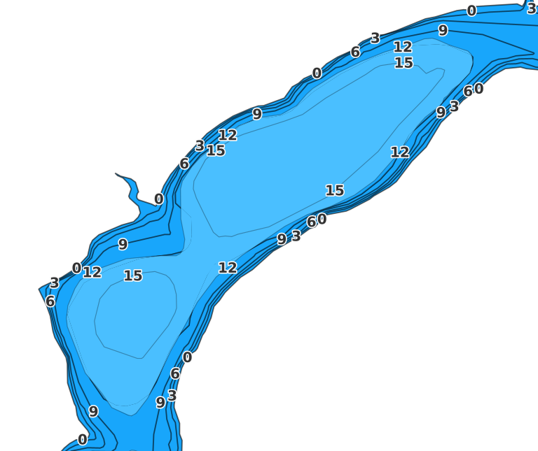 Coal Lake coverage - Fishing Points