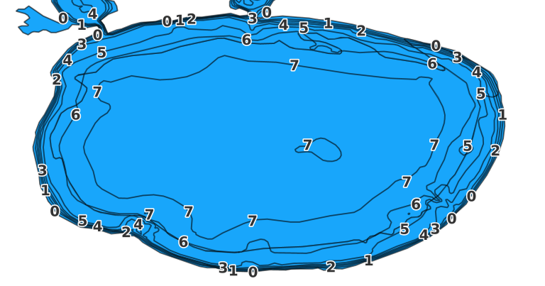 Davis Lake coverage - Fishing Points