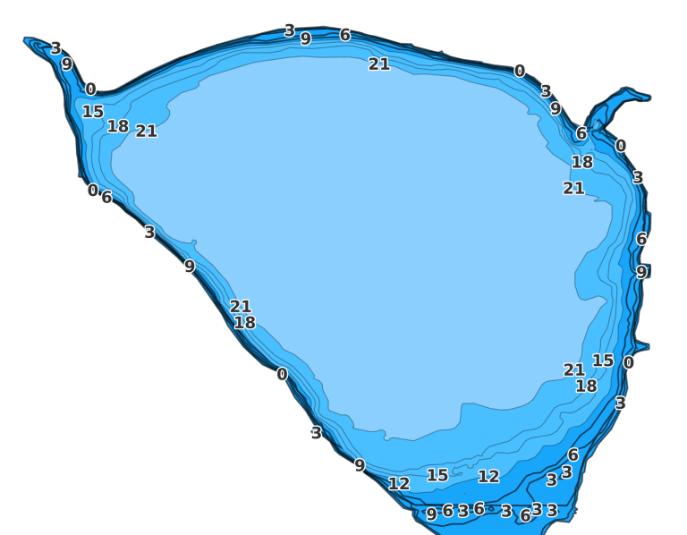 Dill Slough coverage - Fishing Points