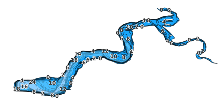 Epping Dam coverage - Fishing Points