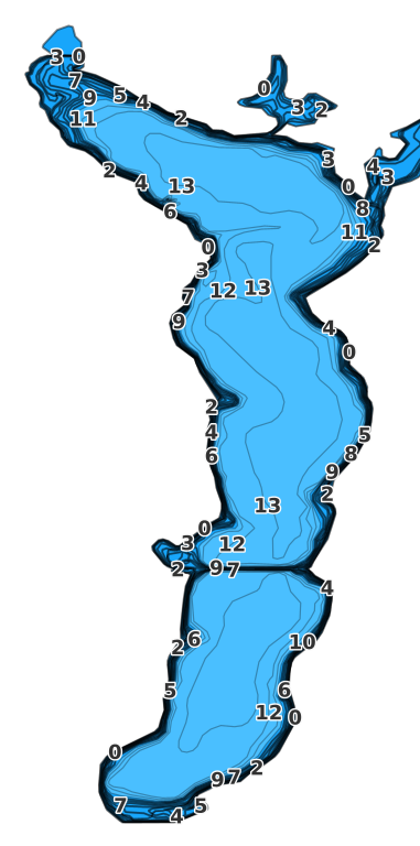 Fox Lake coverage - Fishing Points