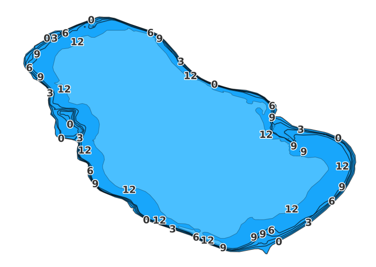 Grass Lake coverage - Fishing Points