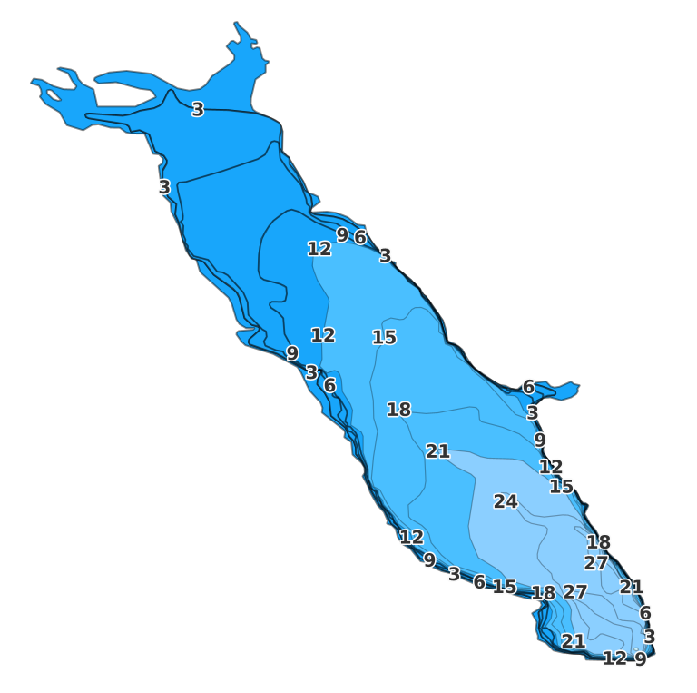 Acton Lake coverage - Fishing Points