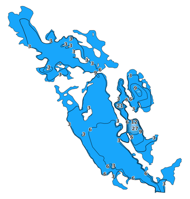 Charles Mill Lake coverage - Fishing Points