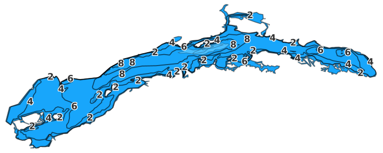 Crane Lake coverage - Fishing Points