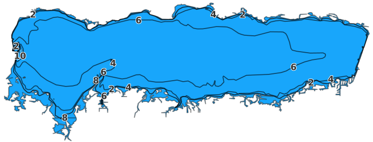 Grand Lake coverage - Fishing Points