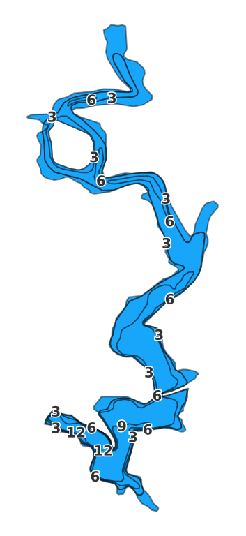 Jackson Lake coverage - Fishing Points