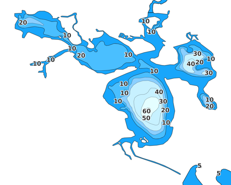 Green - Fishing Points