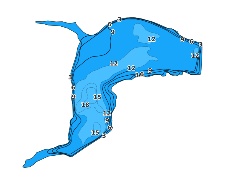 Tycoon Lake - Fishing Points