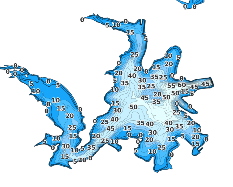 Elmer Thomas Lake coverage - Fishing Points