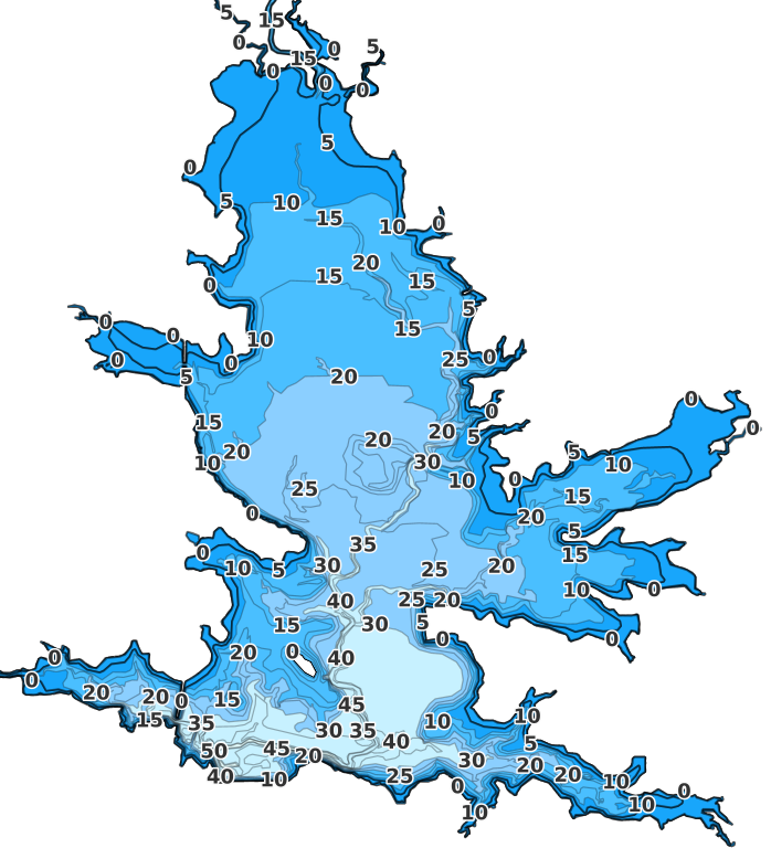 Lake Ellsworth coverage - Fishing Points
