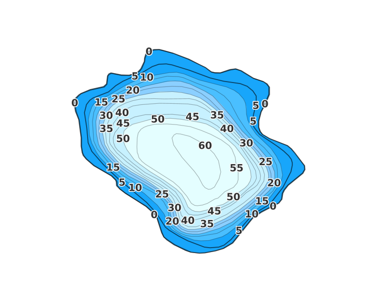 Aeneas Lake coverage - Fishing Points