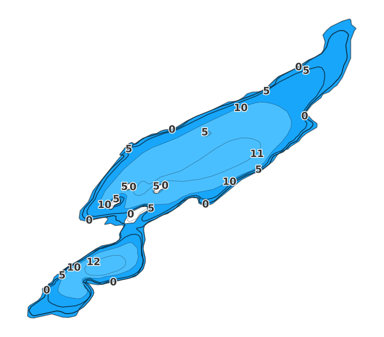 Alkali Lake coverage - Fishing Points