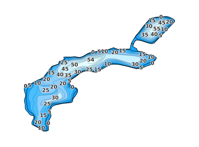 Beaver Lakes coverage - Fishing Points
