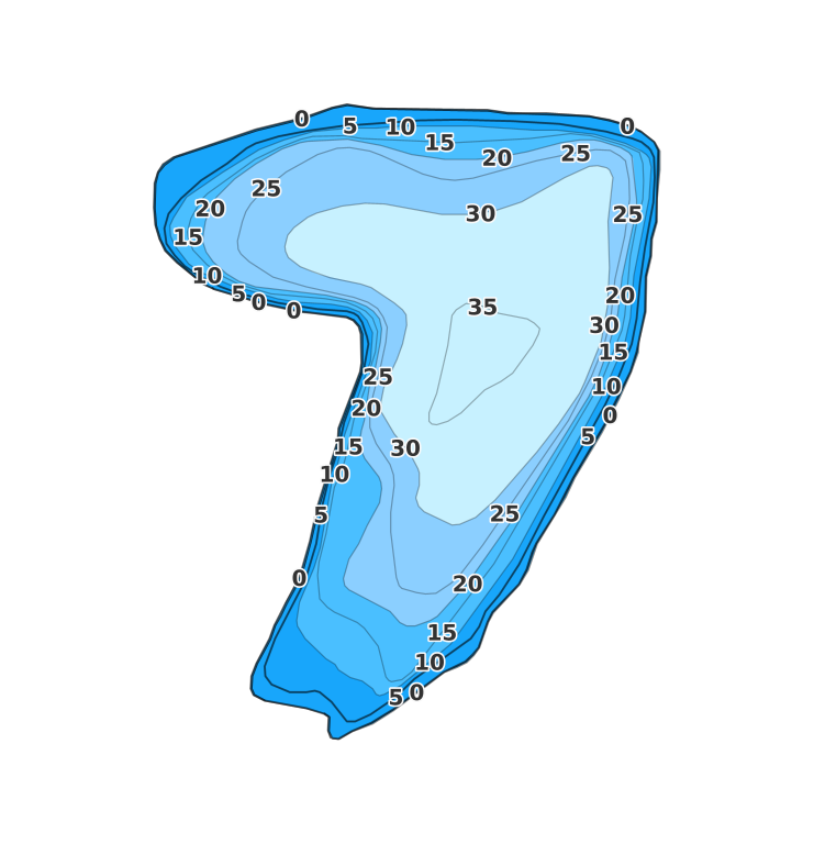 Benson Lake coverage - Fishing Points