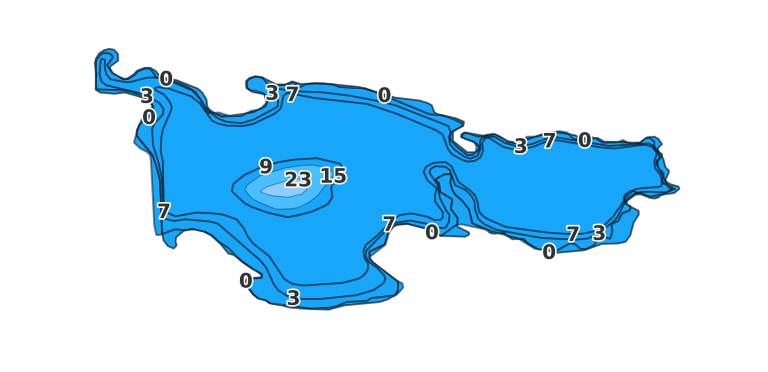 Big Meadow Lake coverage - Fishing Points