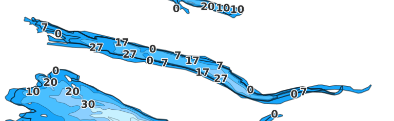 Burke Lake coverage - Fishing Points