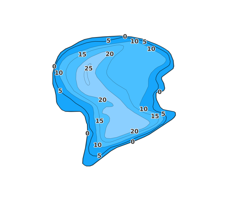 Carney Lake coverage - Fishing Points