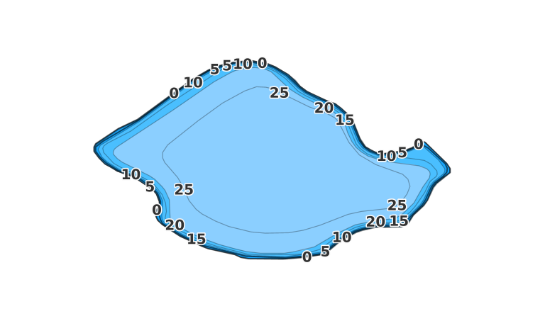 Cedar Lake coverage - Fishing Points