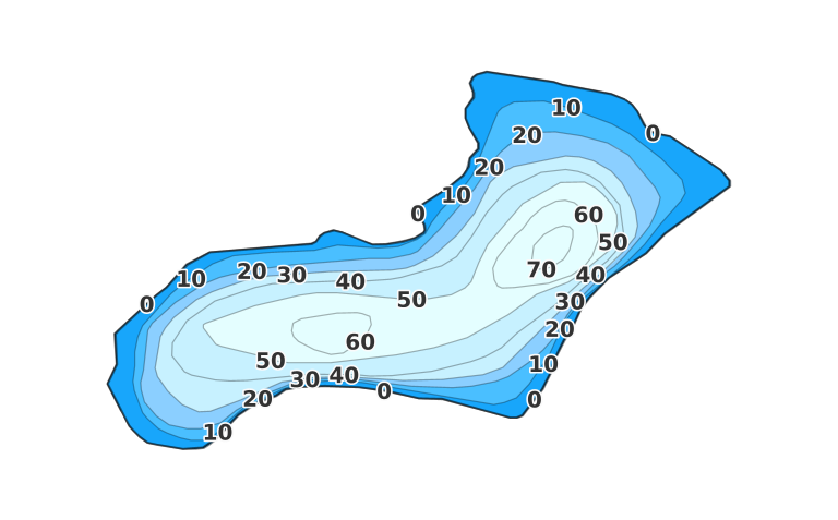 Lake Ki - Fishing Points